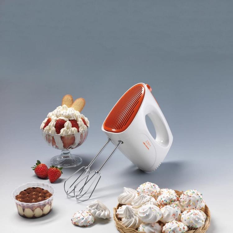 ARIETE SBATTITORE 1541 MIXY ORANGE 250W FRUSTA IMPASTA MONTA BIANCO ARANCIO