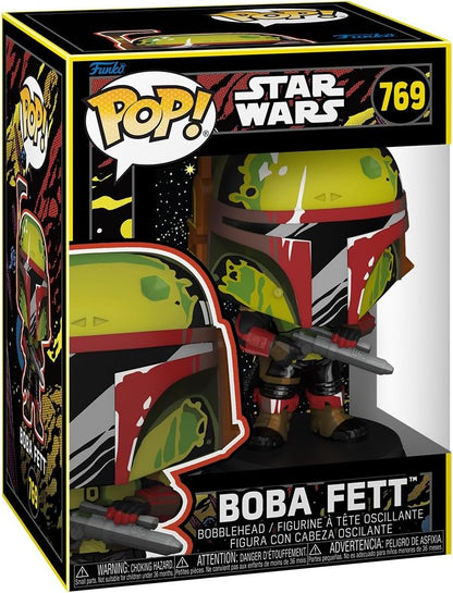 Funko Pop ! Movies - Star Wars (769) Boba Fett (Retro) Figure PREORDER