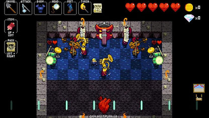 CRYPT OF THE NECRODANCER PS4 VIDEOSPIEL DEUTSCH NEUES SPIEL PLAYSTATION 4