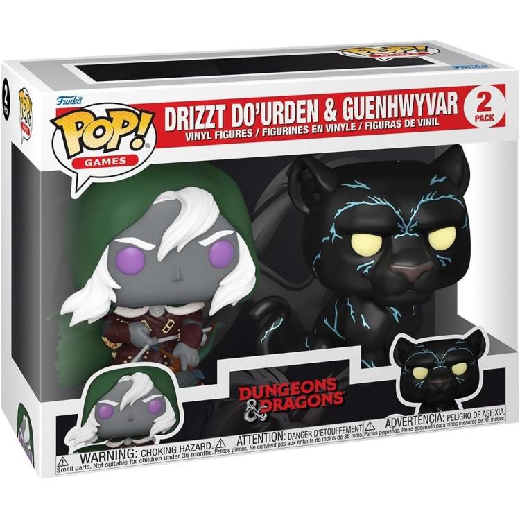 Funko Pop! Games Dungeons & Dragons – (2er-Pack) Drizzt & Guenhwyvar Vinylfigur