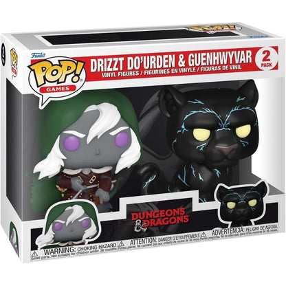 Funko Pop! Games Dungeons & Dragons – (2er-Pack) Drizzt & Guenhwyvar Vinylfigur