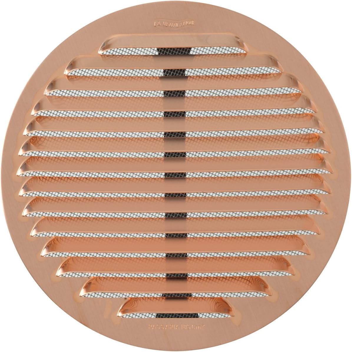 Griglia Tonda in Rame Naturale con Molla 175 mm
