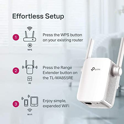 Tp-Link Range Extender 300Mbps WLAN-Repeater TL-WA855RE