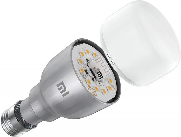 Xiaomi Mi LED Smart Bulb Weiß/Farbe Kit 2 Stück Wifi Google Home RGB Glühbirne