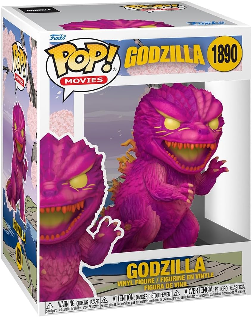 Funko Pop! Movies – Godzilla (1890) Godzilla Pink Vinyl-Figur 10 cm