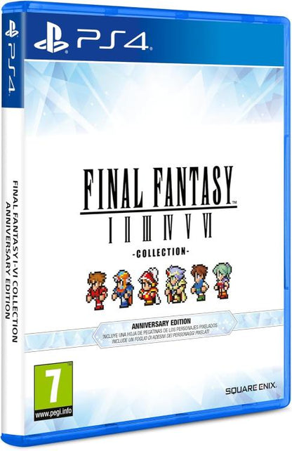 Final Fantasy I - Vi Collection Anniversary Edition Ps4 Italienisch Eu Multilinguales Spiel