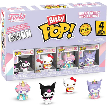 Funko Bitty Pop! Hello Kitty und Friends 4er-Pack Kuromi Limitierte Chase
