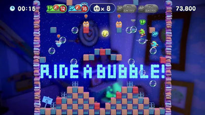 BUBBLE BOBBLE 4 FRIENDS THE BARON IS BACK NINTENDO SWITCH ITALIAN GAME NEW
