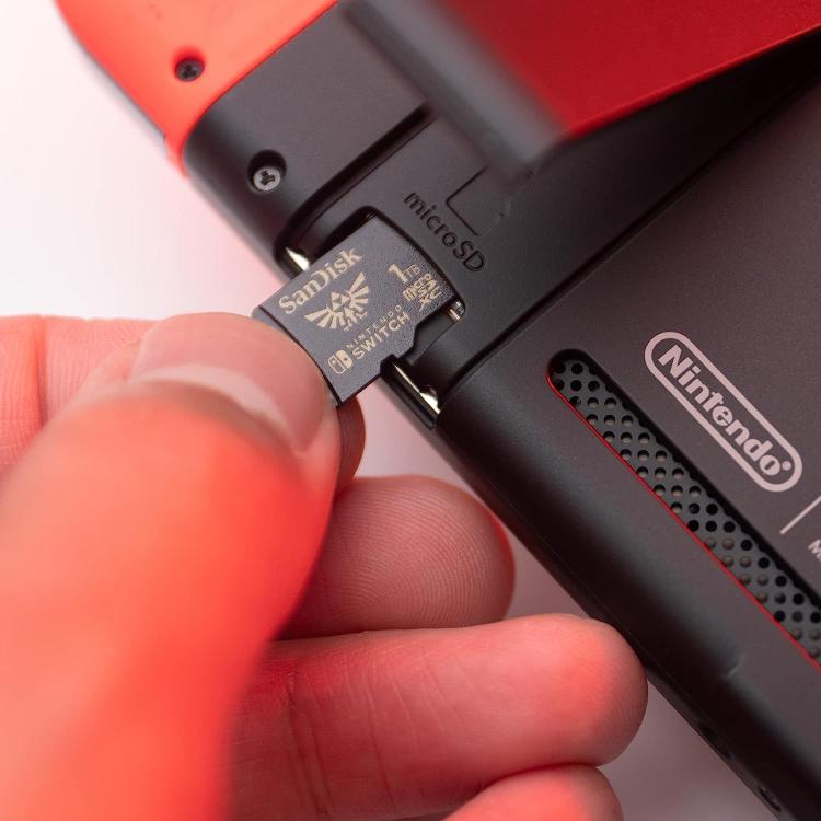 Nintendo Switch Sandisk Microsdxc 1Tb Speicher Micro SD Offizielle Zelda Karte