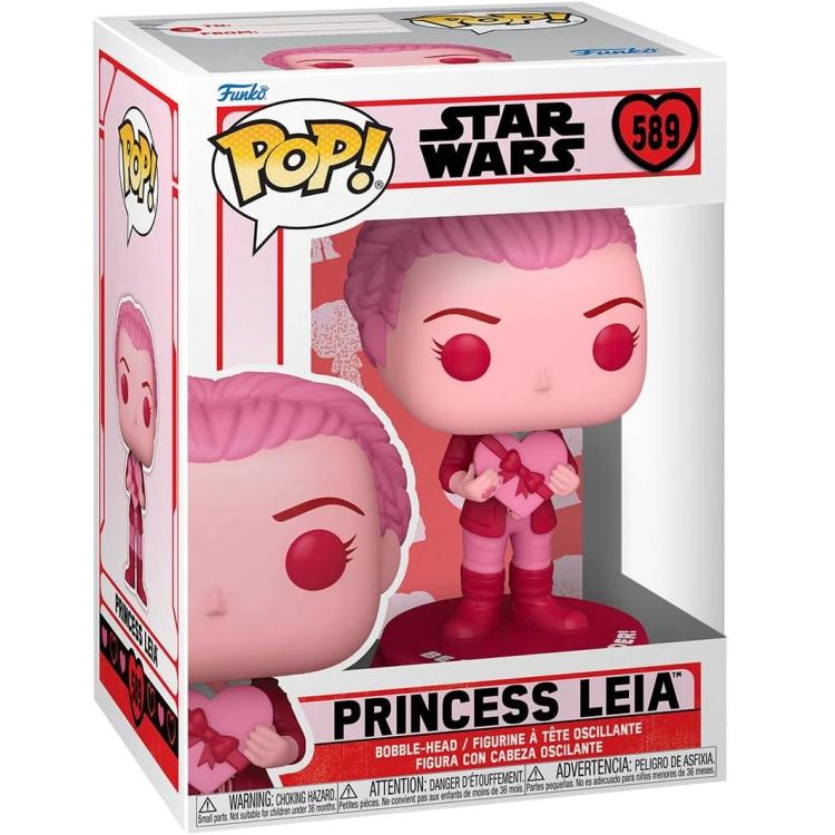 Funko Pop! Star Wars (589) Prinzessin Leia Vinyl Figur 9cm Sammlerfigur