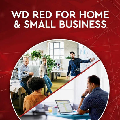 Western Digital Wd Red Wd60Efax 6 Tb Nas Hard Disk Interno 3.5" Sata 6 Gb/S