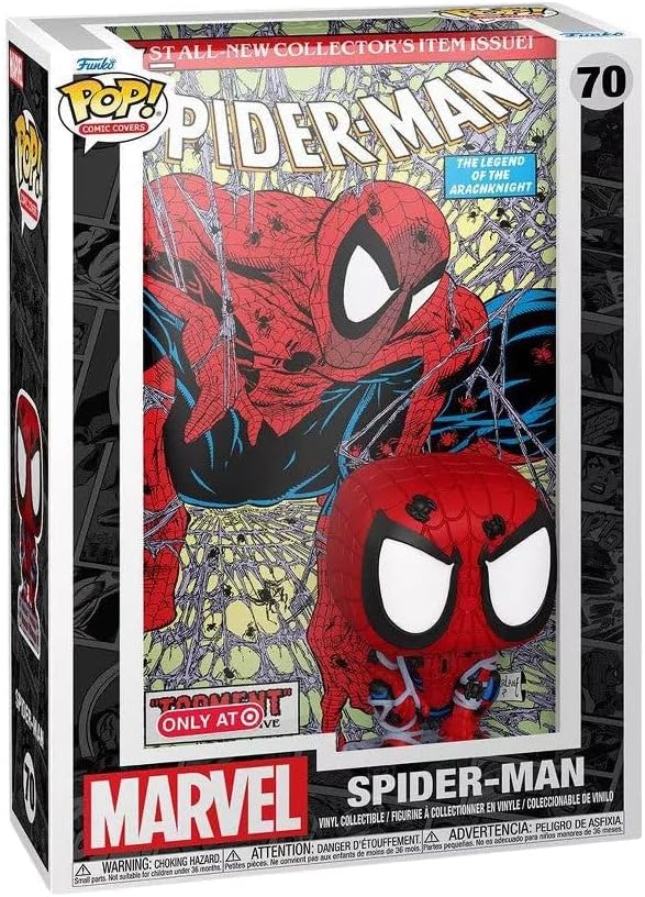 Funko Pop! Comic Covers - Spiderman (70) Torment Vol.1 Vinylfigur 9 cm