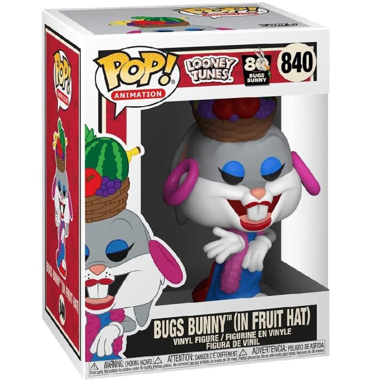 Funko Pop! Looney Tunes 80. Jubiläum: Bugs Bunny (840) (mit Fruithut)