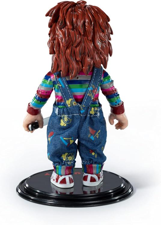 BENDYFIGS - HORROR CHUCKY ACTIONFIGUR 15CM NOBLE COLLECTION MÖRDERPUPPE