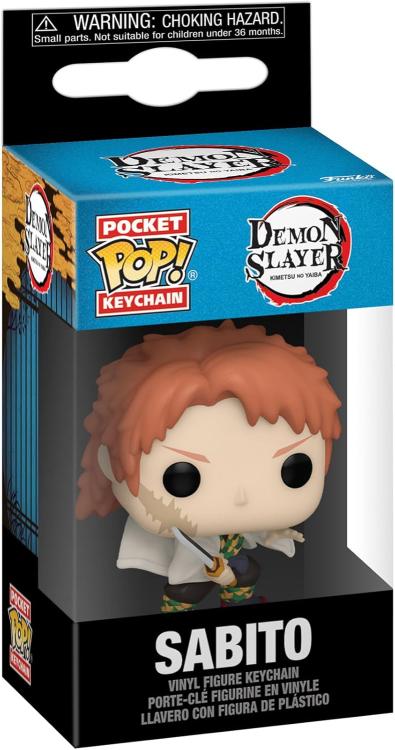 Funko Pop! Keychain Animation – Demon Slayer (Sabito) Schlüsselanhänger Vinyl-Figur