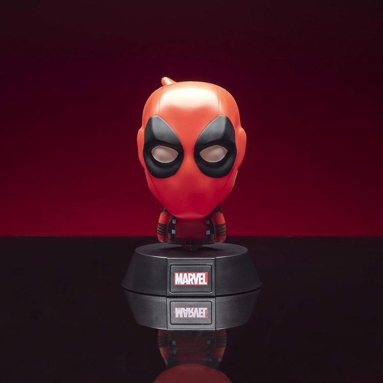 Paladone Icons 3D Tischlampe Marvel 007 Deadpool Light Nachtlicht 11cm