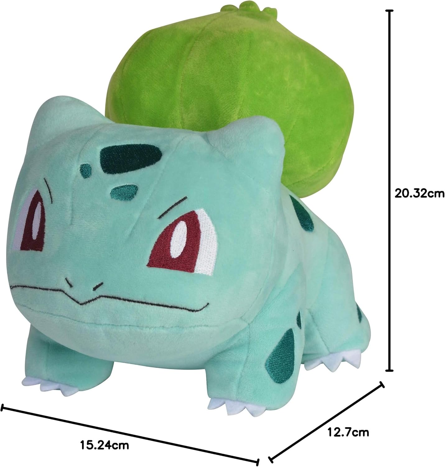 Jazwares Peluche Pokemon Bulbasaur 20Cm Pupazzo Giocattolo Toys Puppet 8