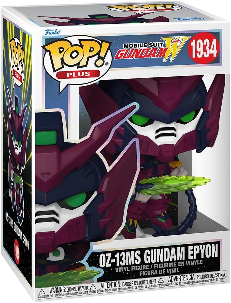 Funko Pop ! Plus - Mobile Suit Gundam Wing (1934) OZ-13MS Epyon  Vinyl Figure 9cm