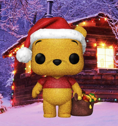 Funko Pop ! Disney -  Winnie The Pooh (641) Winnie the Pooh Diamond Vinyl Figure 9Cm