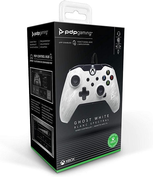CONTROLLER PDP XBOX SERIES X / XBOX ONE OFFIZIELLER KABELGEBUNDENER PAD JOYPAD WHITE CAMO