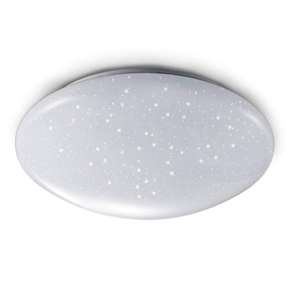 LED-Deckenleuchte 15W Rund Sternenhimmel-Effekt Glitzer Kronleuchter