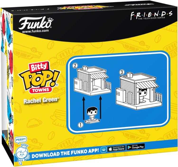 Funko Bitty Pop ! Friends - Rachel Green And Central Perk