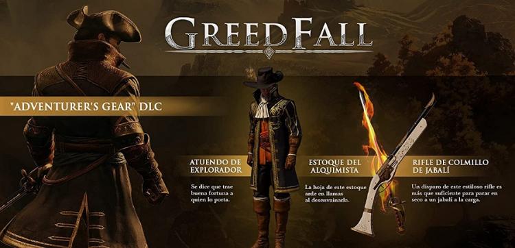 Greedfall Gold Edition PS5 Spiel Pal Italienisch Playstation 5 Videospiel Neu