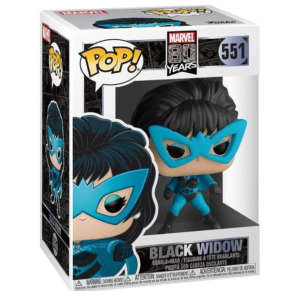 Funko Pop Marvel 80 Jahre 551 Black Widow Alianovna Romanova Vinyl Figur Statue