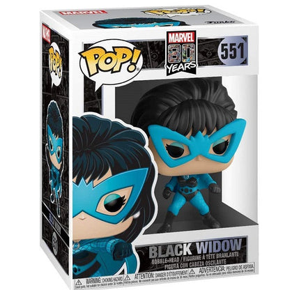 Funko Pop Marvel 80 Jahre 551 Black Widow Alianovna Romanova Vinyl Figur Statue