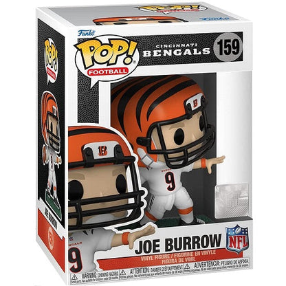 Funko Pop! NFL Bengals (159) Joe Burrow Heim Trikot Football Vinyl USA Figur