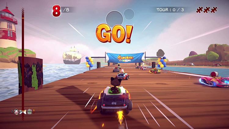 Garfield Kart Furious Racing PS4 Videospiel Deutsch Neu PlayStation 4