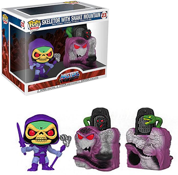 Funko Pop ! Town Masters Of The Universe 23 - Skeletor With Snake Mountain Figure