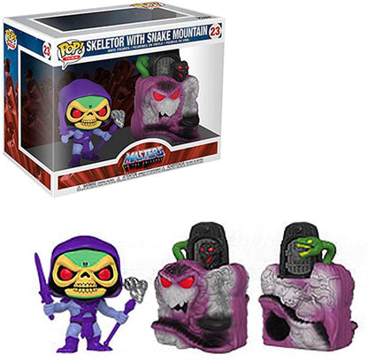 Funko Pop ! Town Masters Of The Universe 23 - Skeletor With Snake Mountain Figure