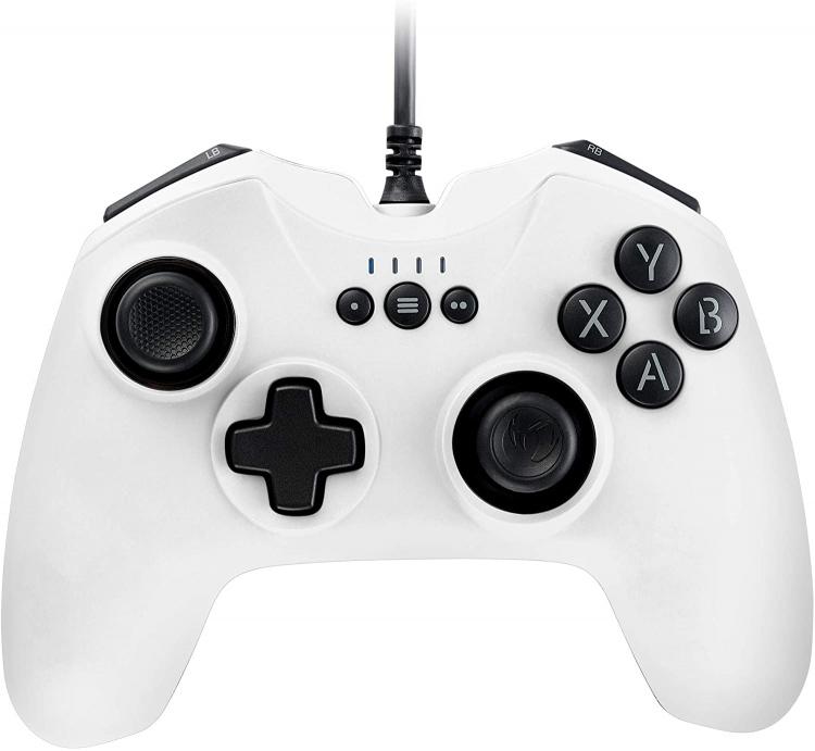 Nacon PC Controller Gaming GC-100 Weiß Windows Pad 6 Tasten Computer