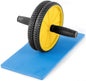 Fitlover Abdominal Wheel Diameter 17cm Yellow/Red Chest Push-ups Glutes