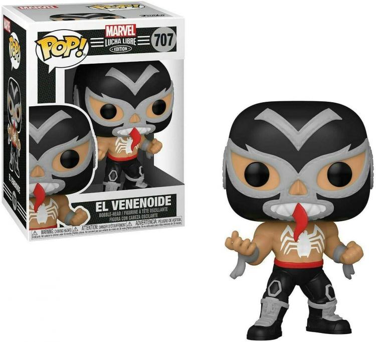 Funko Pop Marvel Lucha Libre 707 – Luchadores Venom Vinyl Sammlung Neu