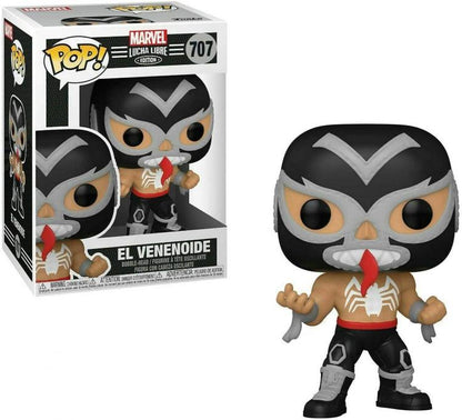 Funko Pop Marvel Lucha Libre 707 – Luchadores Venom Vinyl Sammlung Neu