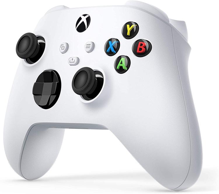 Controller Microsoft Xbox Serie X/S Robot White Pad Wireless One Bianco
