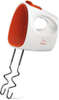 ARIETE HAND MIXER 1541 MIXY ORANGE 250W WHIP KNEAD BEAT WHITE ORANGE