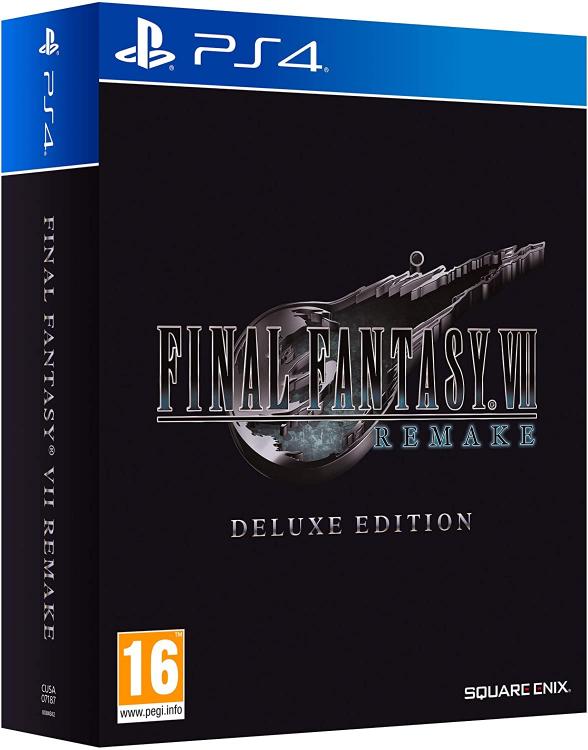 Final Fantasy VII 7 Remake Deluxe Limited Edition PS4 Italienisch EU Playstation 4