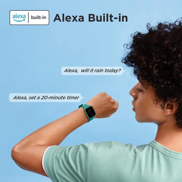 AMAZFIT BIP U PRO SMARTWATCH FITNESS UHR ALEXA LCD WASSERDICHT,GPS/GRÜN