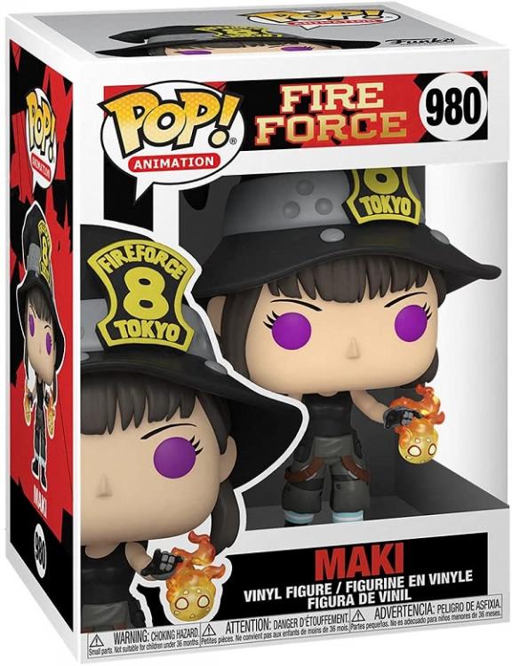 Funko Pop! Animation Fire Force Maki With Sword – (980) Vinylfigur Anime Manga
