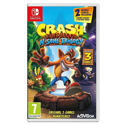 Crash Bandicoot N. Sane Trilogy Nintendo Switch Trilogie Neu Deutsch PAL