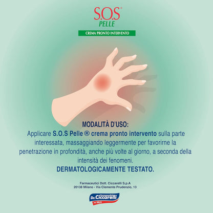 S.O.S Dr. Ciccarelli Pronto Intervento Creme 25ml Made in Italy Dermatologisch
