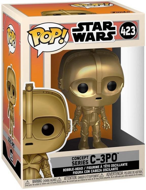 Funko Pop Star Wars 423 Concept Series C-3Po Vinyl Action Figur Sammlerfigur