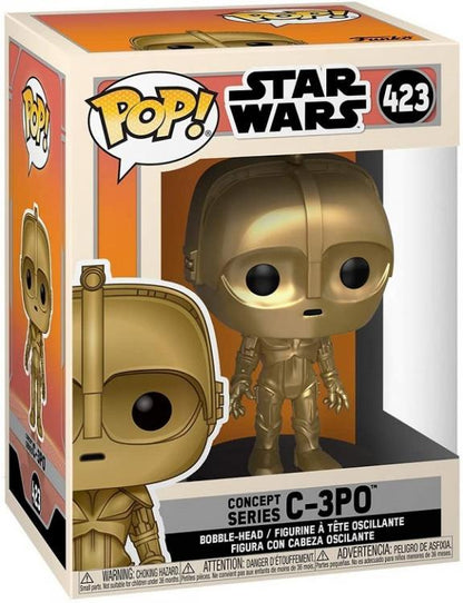 Funko Pop Star Wars 423 Concept Series C-3Po Vinyl Action Figur Sammlerfigur