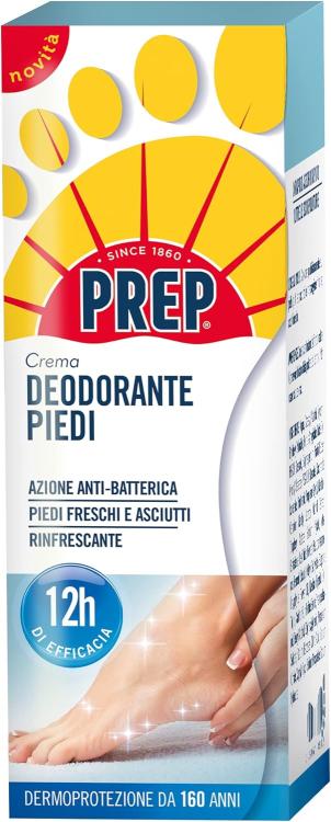 Prep Fußdeo Creme Geruchshemmend Mit Talkum Erfrischende Wirkung 75ml