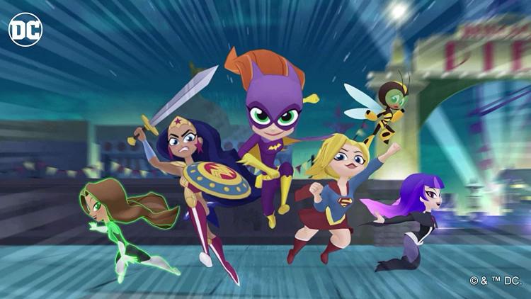 DC SUPER HERO GIRLS NINTENDO SWITCH VIDEOSPIEL DEUTSCH NEU VERSCHWEISST