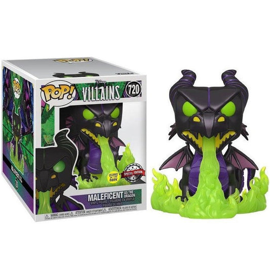 Funko Pop! Disney Villains (720) Maleficent als der Drache Special G.I.T.D. 15 cm