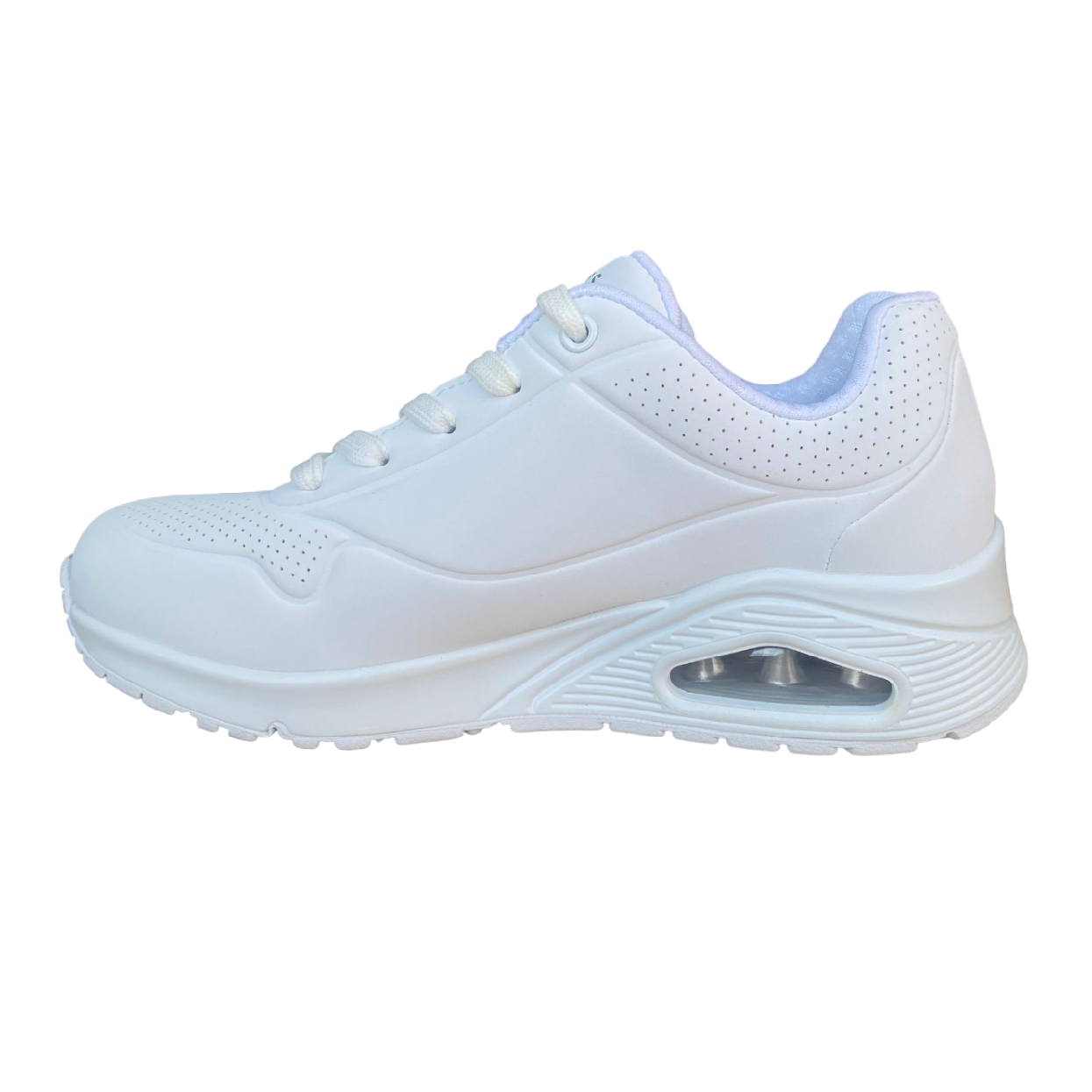 Skechers Sneakers Donna Uno Stand On Air 73690/W Bianco